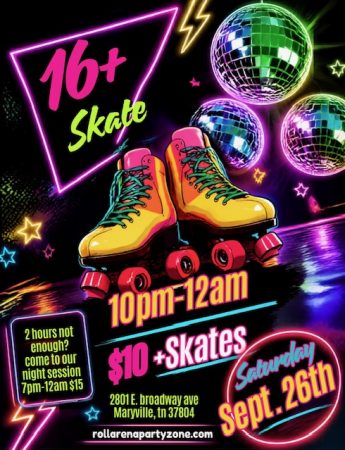 16Skate - Roll Arena Party Zone