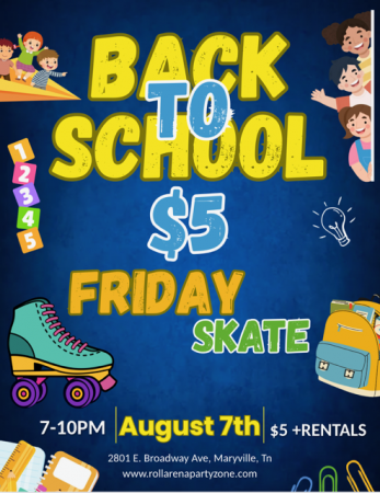 Back to school Friday Skate!